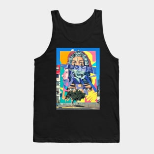 Women Faces Street Art, Casablanca Morocco Tank Top